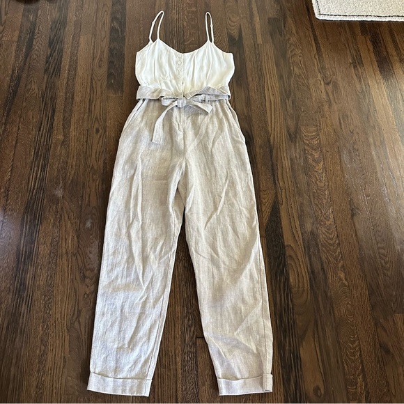 Reformation Pants - Reformation Fulton Linen Jumpsuit